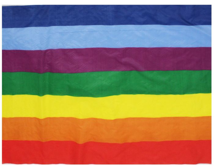 Bandiera Arcobaleno PACE In Tessuto Dimensioni 100x68cm 